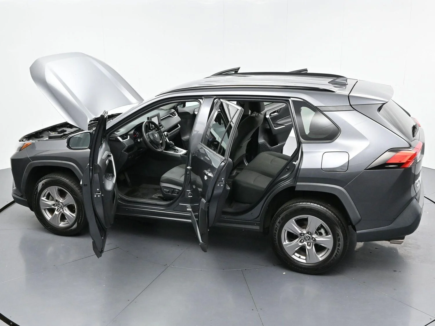 Used 2022 Magnetic Gray Metallic Toyota XLE image 38