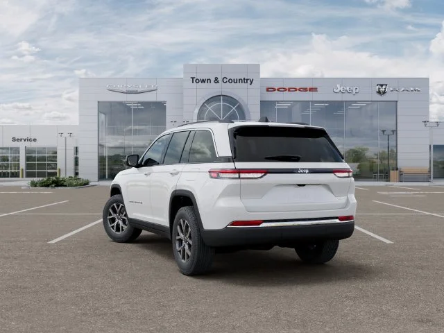 New 2027 Bright White Clear-Coat Paint Jeep Laredo image 3