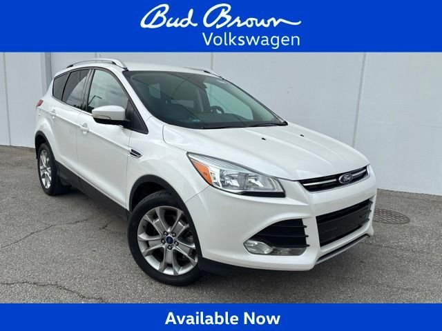 Used 2016 White Platinum Metallic Tri-Coat Ford Titanium image 1