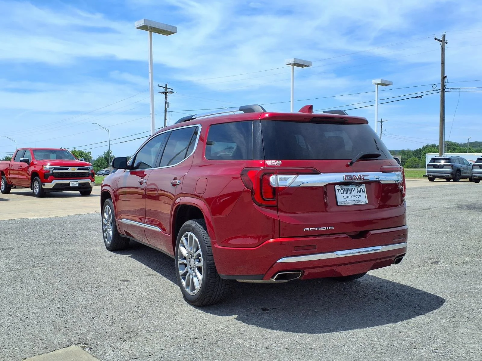 Used 2023 Volcanic Red Tintcoat GMC Denali image 2
