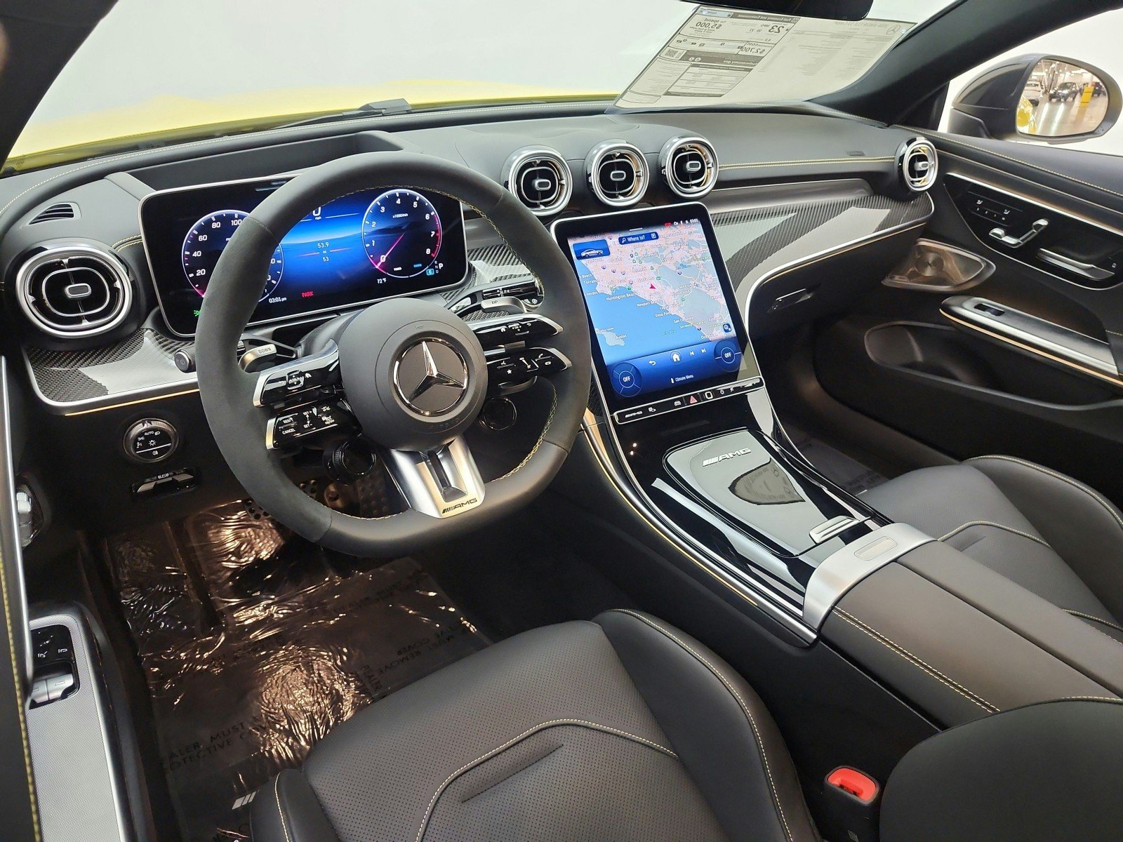 New 2026 Sun Yellow Mercedes-Benz AMG® CLE 53 4MATIC+ Coupe image 9