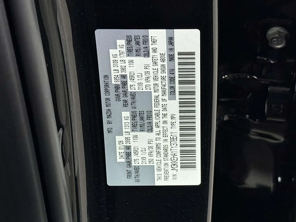 New 2026 Jet Black Mazda Premium Plus image 33