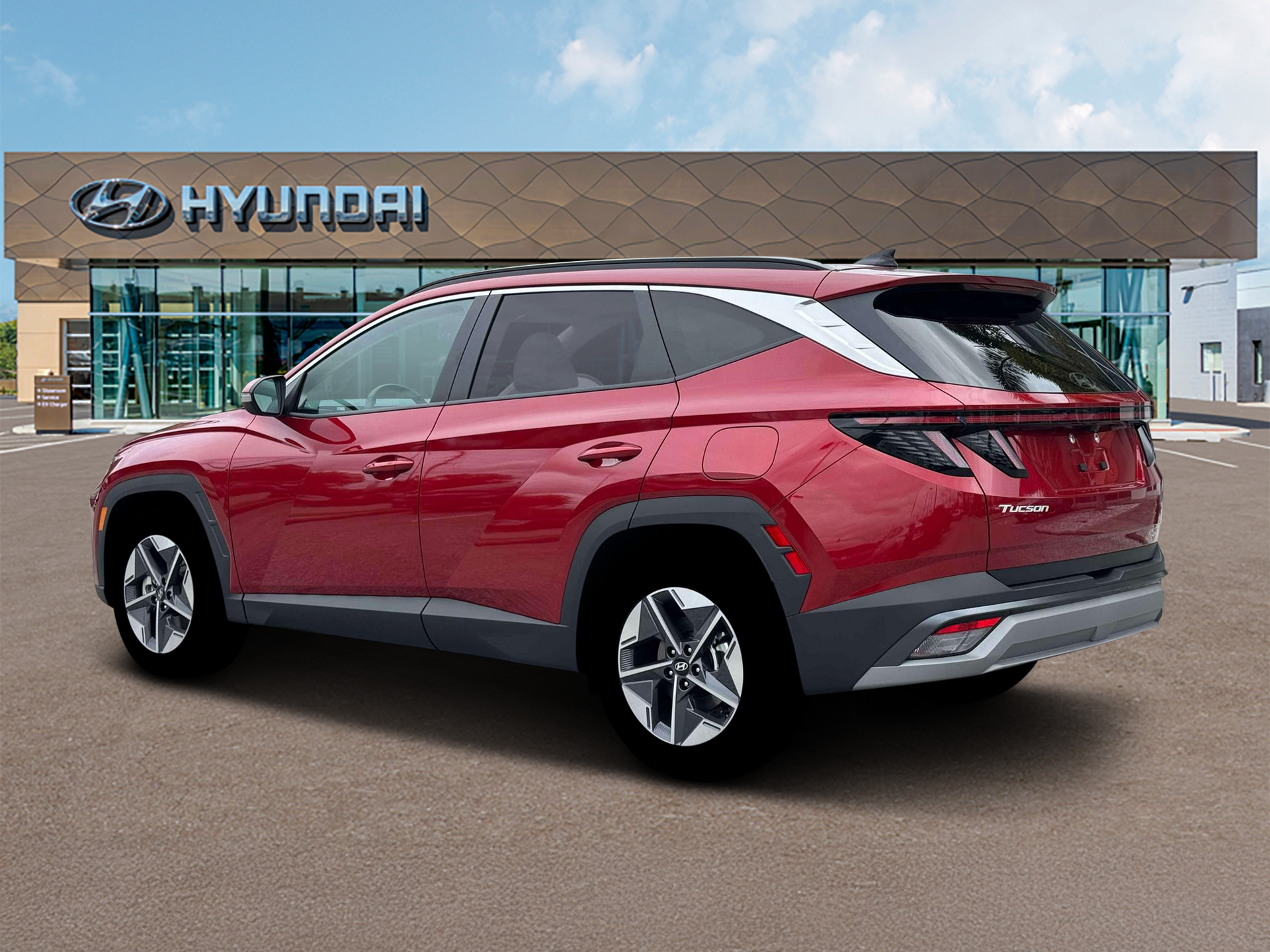 New 2026 Ultimate Red Hyundai SEL Premium FWD image 4