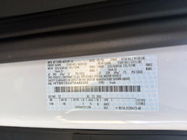 New 2026 Oxford White Ford Cargo Van image 41