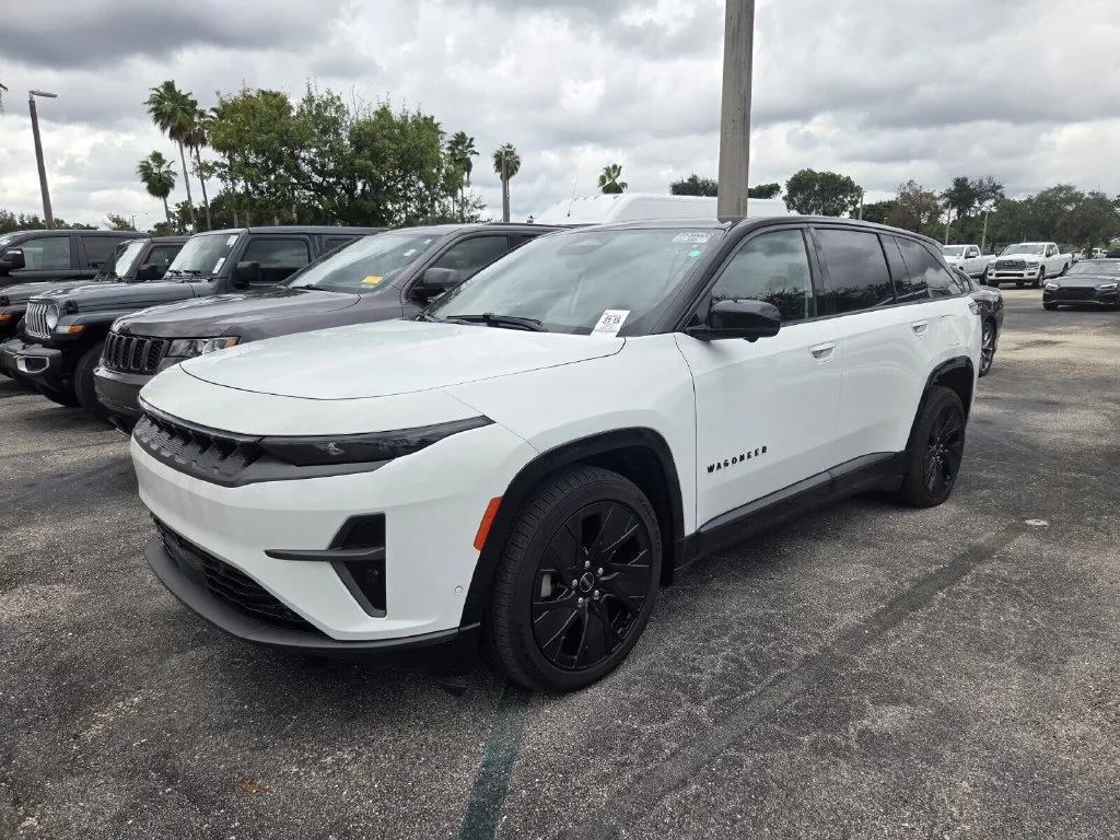 Used 2024 Bright White Clearcoat Jeep Launch Edition image 3
