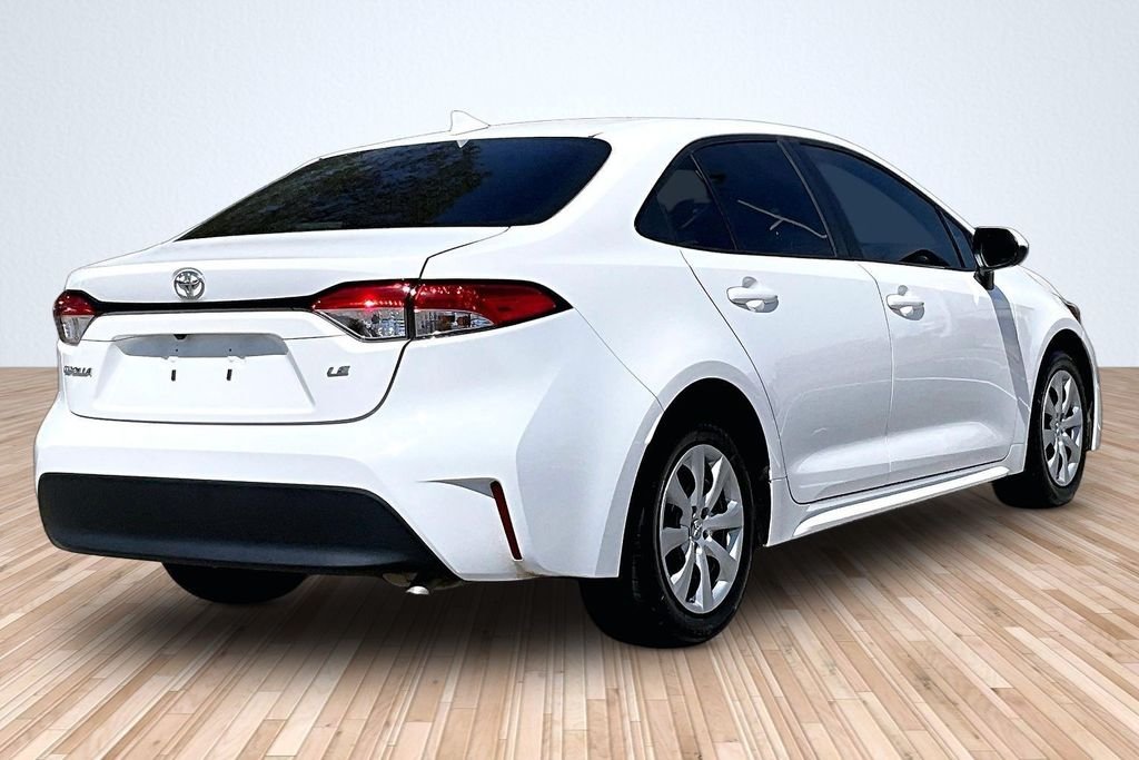 Used 2024 White Toyota LE image 2