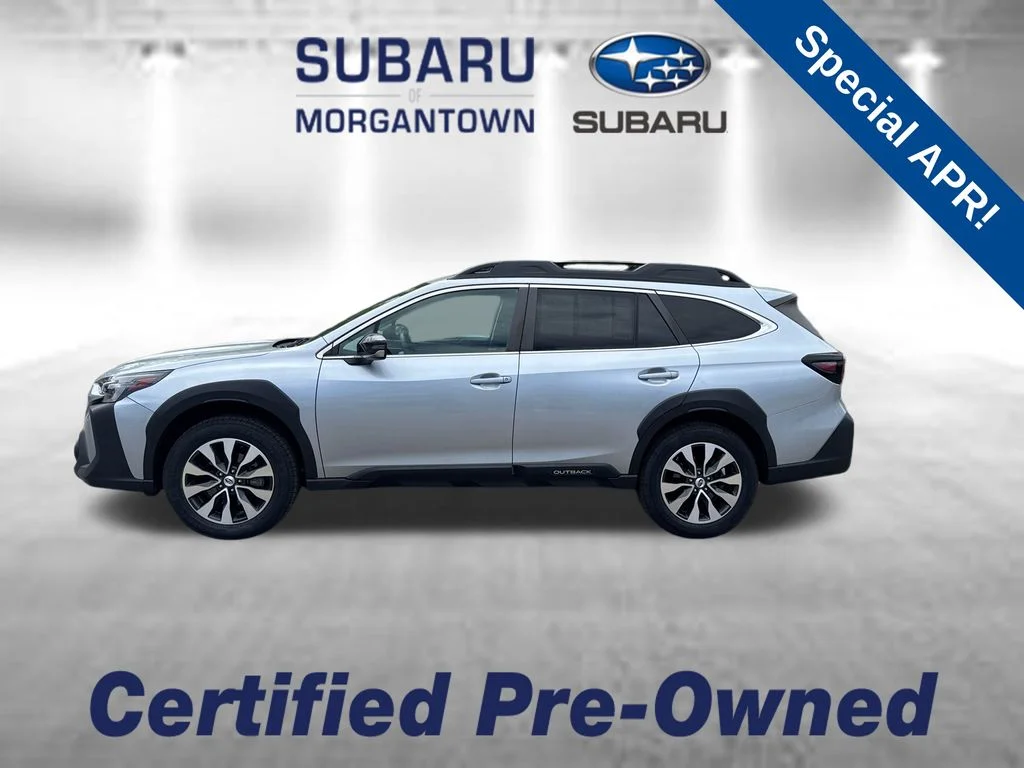 Certified Used 2024 Silver Subaru Limited image 1