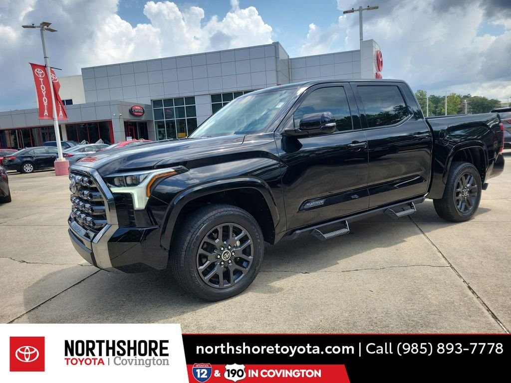 Used 2023 Black Toyota Platinum image 1