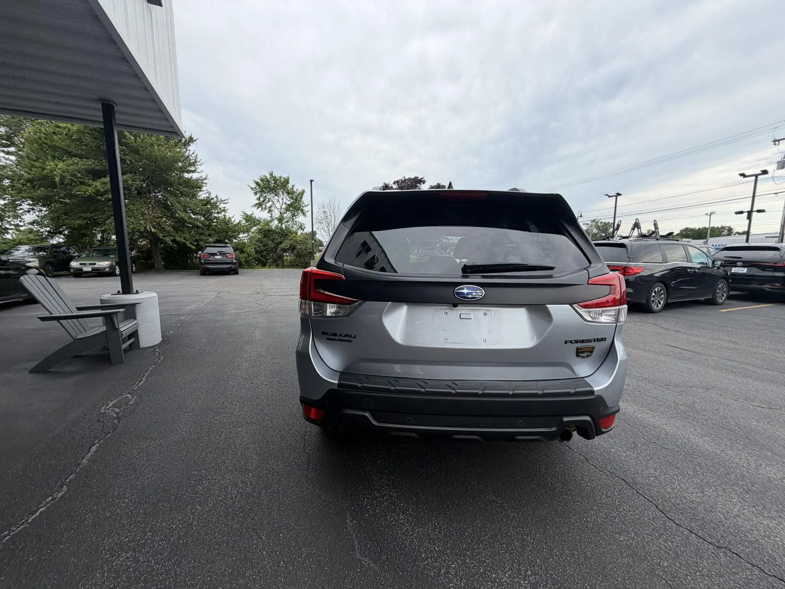 Used 2024 Magnetite Gray Metallic Subaru Wilderness image 7