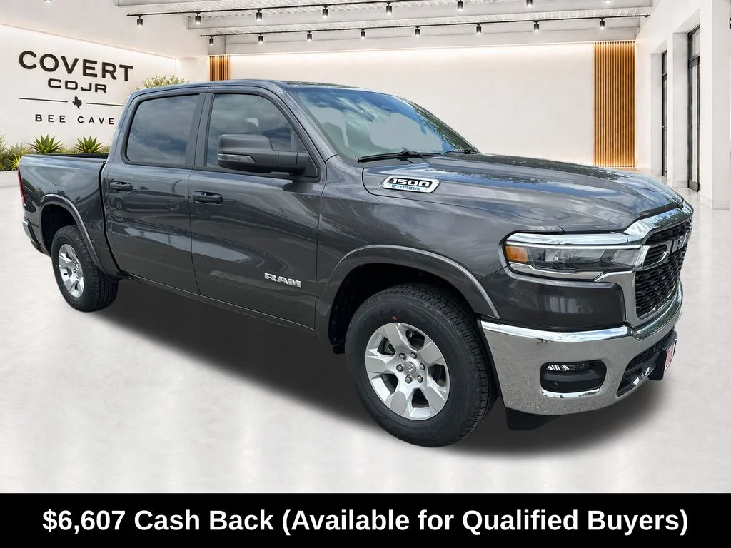New 2026 Granite Crystal Metallic Clearcoat RAM Big Horn/Lone Star image 2