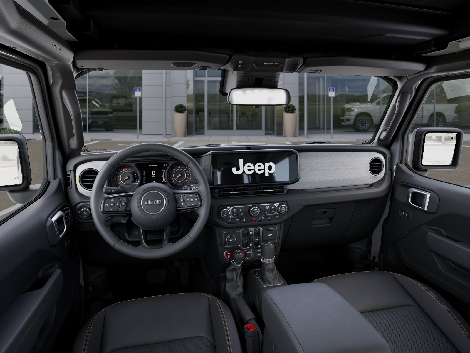 New 2026 Bright White Clear-Coat Exterior Paint Jeep Willys image 40