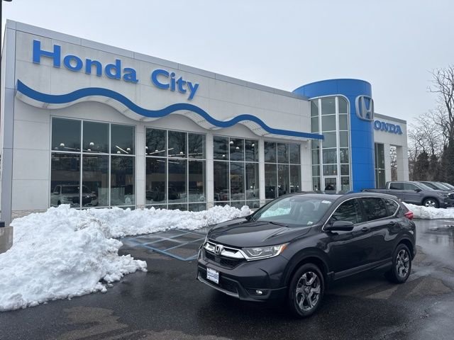 Certified 2018 Honda CR-V EX with VIN 2HKRW2H57JH636128 for sale in Bethpage, NY