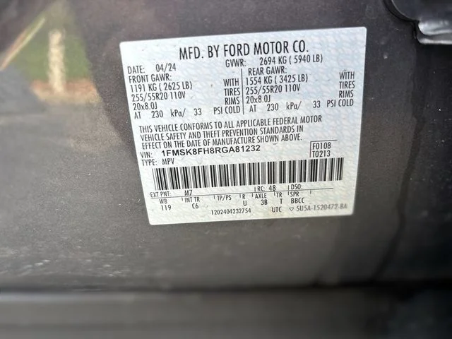 Certified Used 2024 Gray Ford Limited image 15