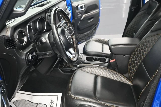 Certified Used 2022 Hydro Blue Pearlcoat Jeep High Altitude image 6