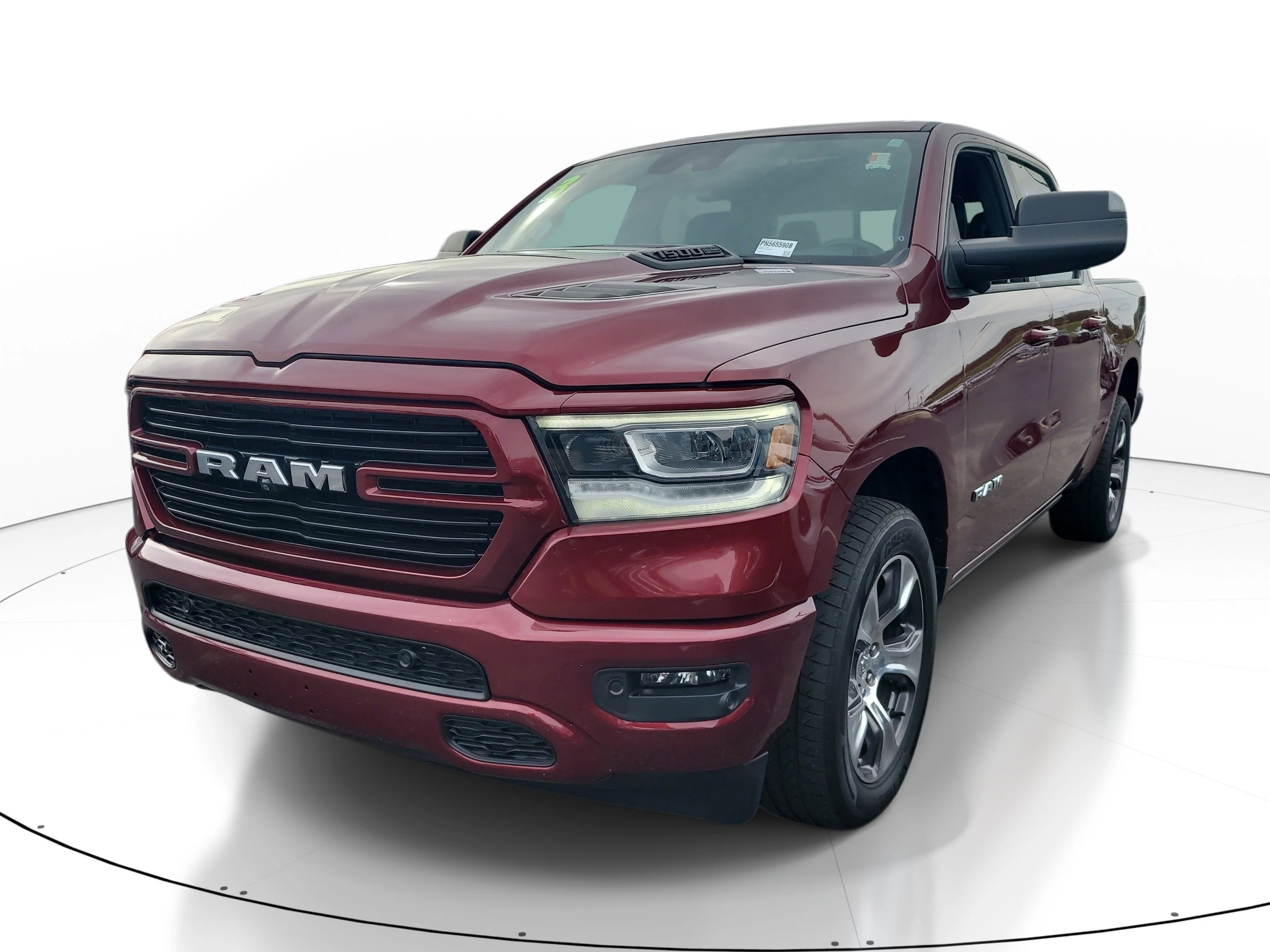 Used 2023 Delmonico Red Pearlcoat Ram Laramie image 3