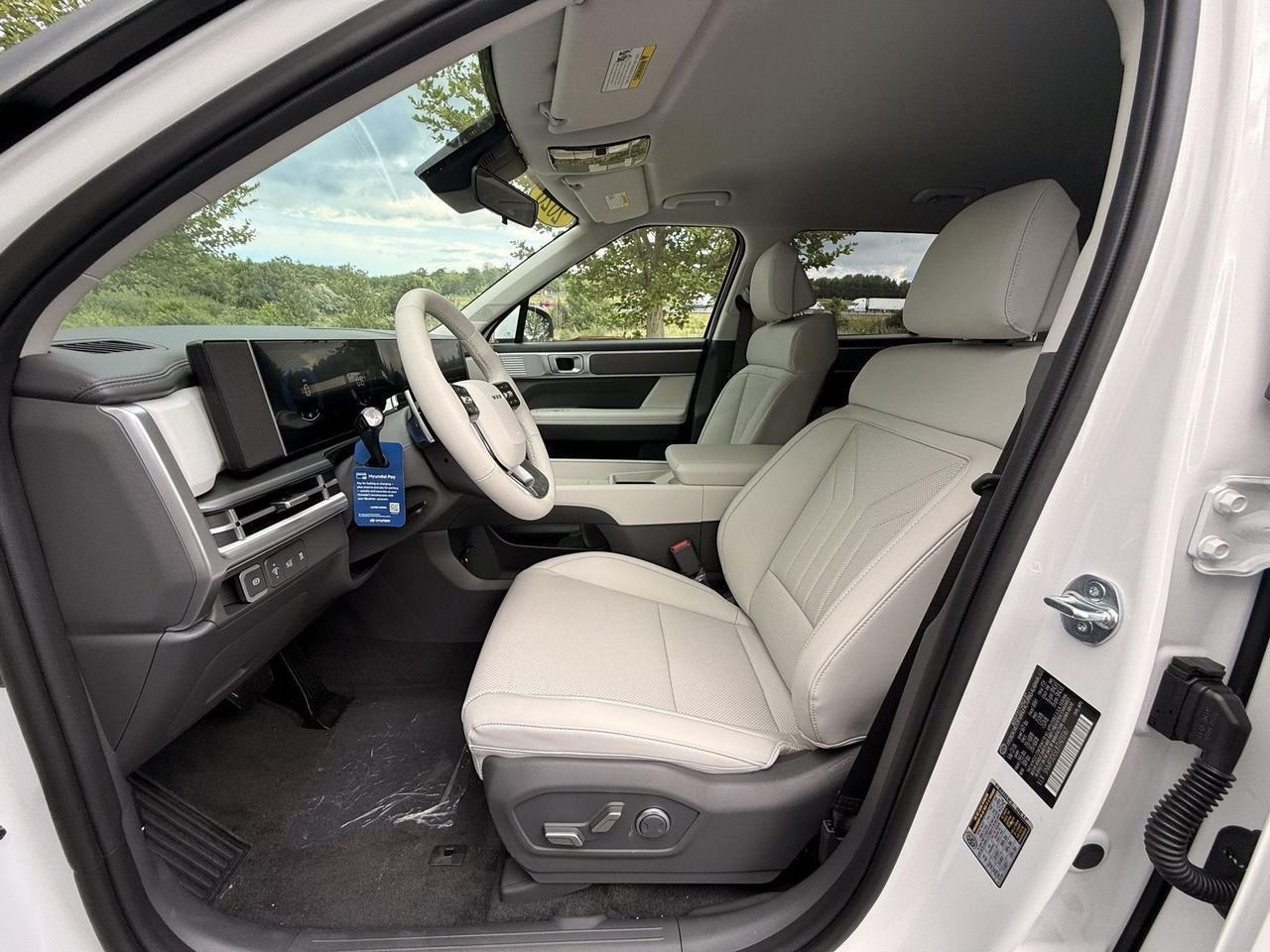 New 2026 Serenity White Hyundai SEL AWD image 12