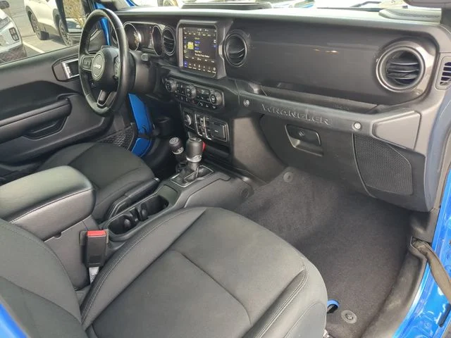Certified Used 2021 Blue Jeep Unlimited Sport Altitude image 15