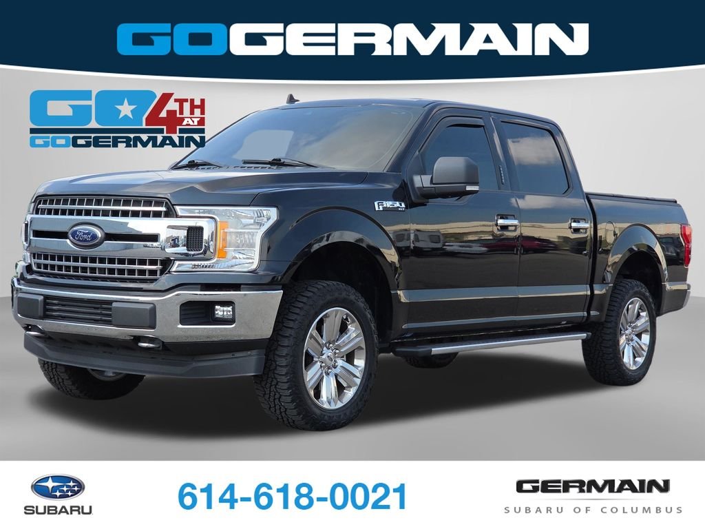 Used 2020 Black Ford XLT image 1