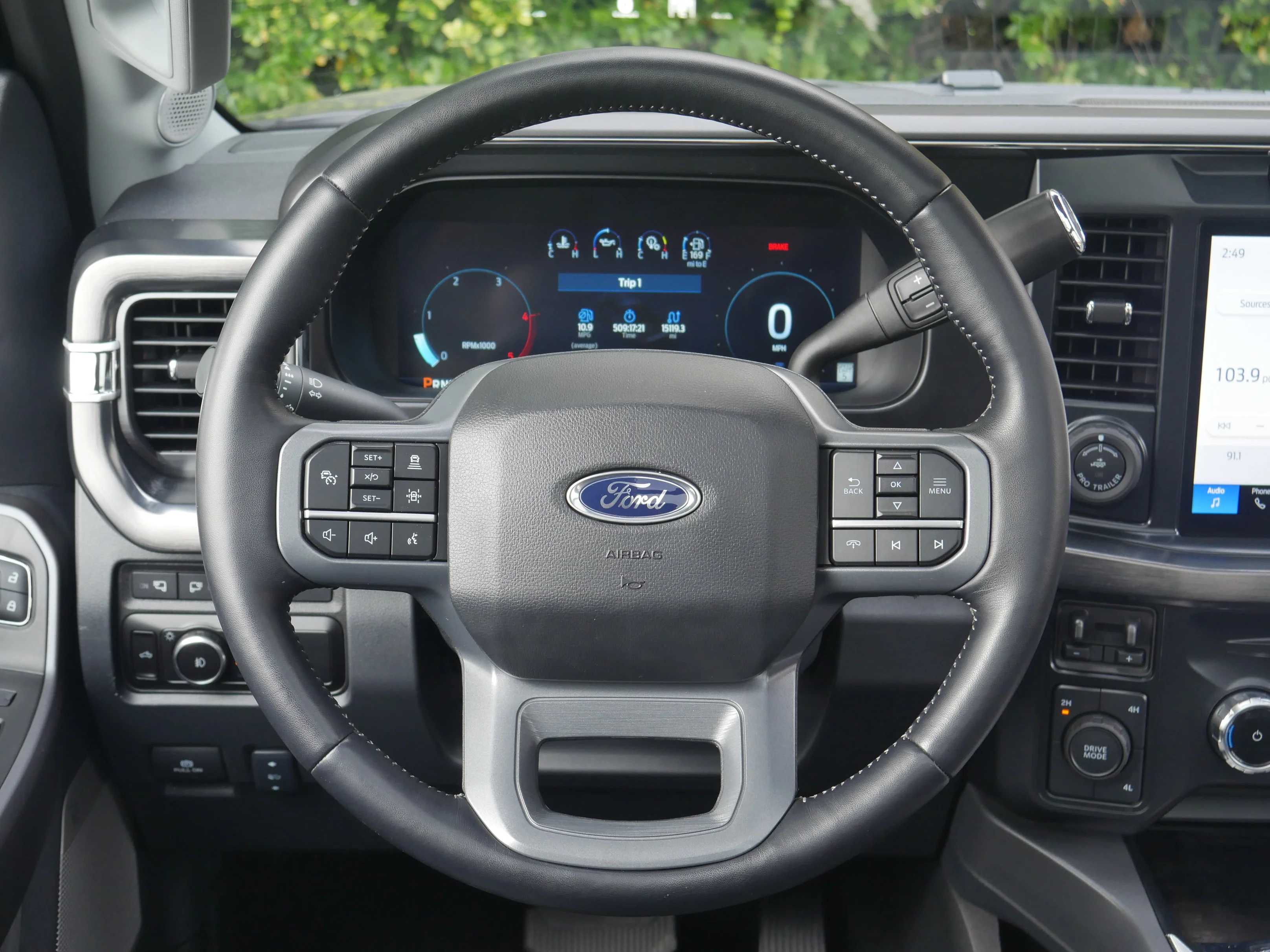 Certified Used 2024 Carbonized Gray Metallic Ford LARIAT image 7