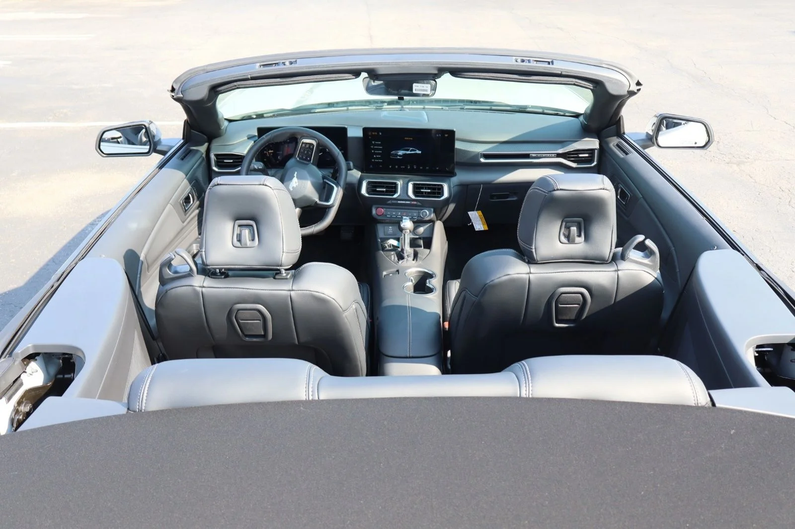 New 2026 Avalanche Gray Ford EcoBoost® Premium Convertible image 6