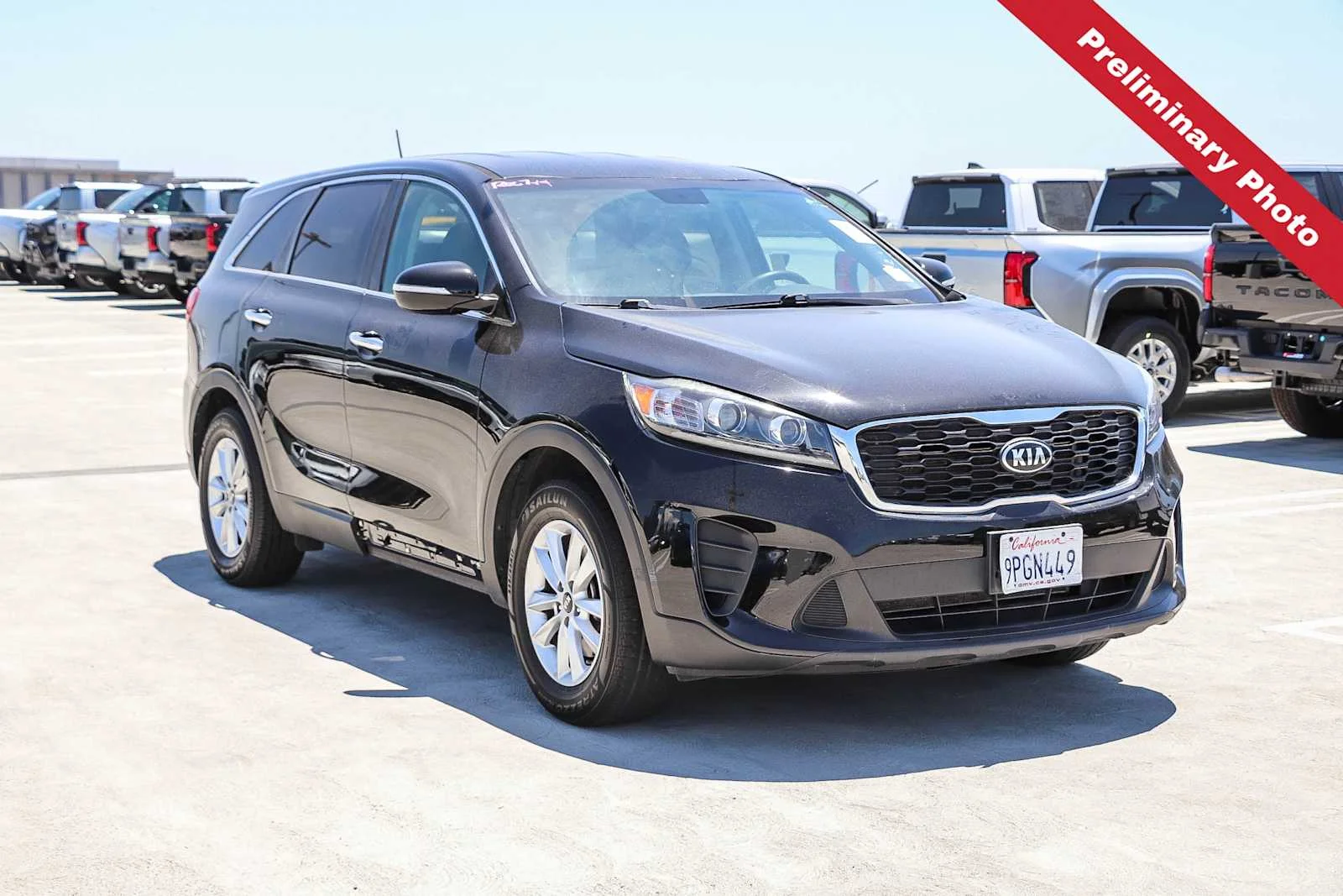 Used 2019 Ebony Black Kia LX image 3