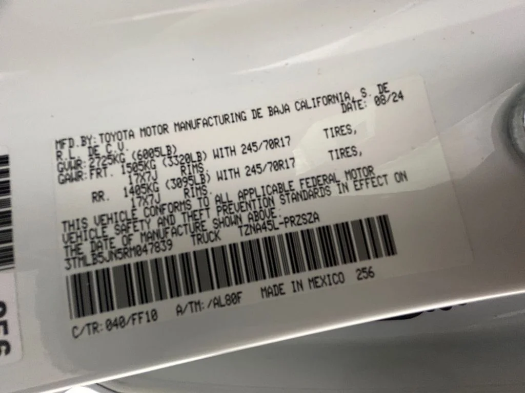 Used 2024 White Toyota SR5 image 20