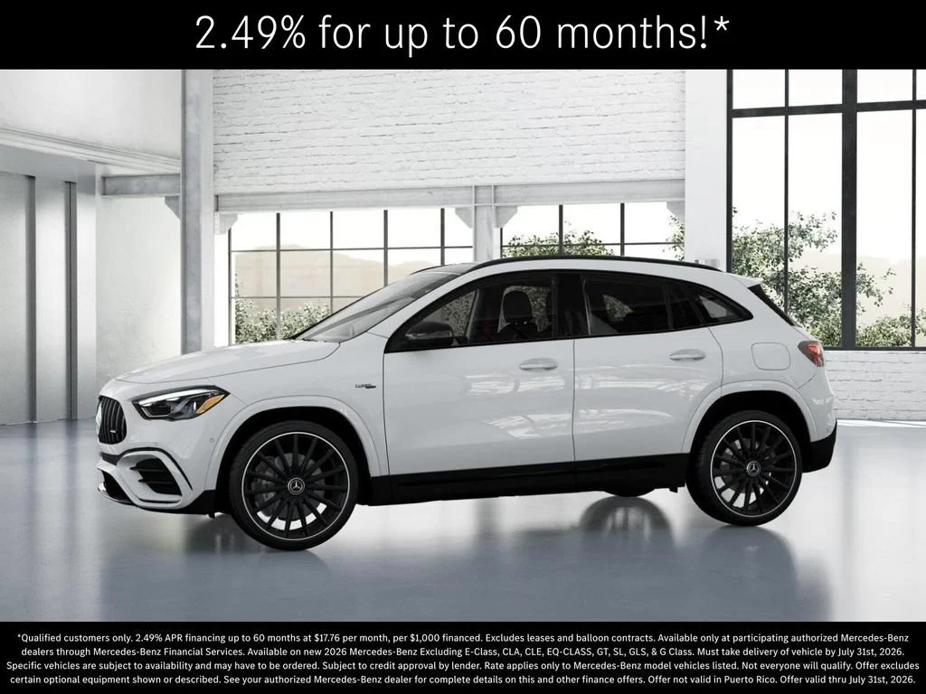 New 2026 Polar White Mercedes-Benz AMG® GLA 35 4MATIC SUV image 78