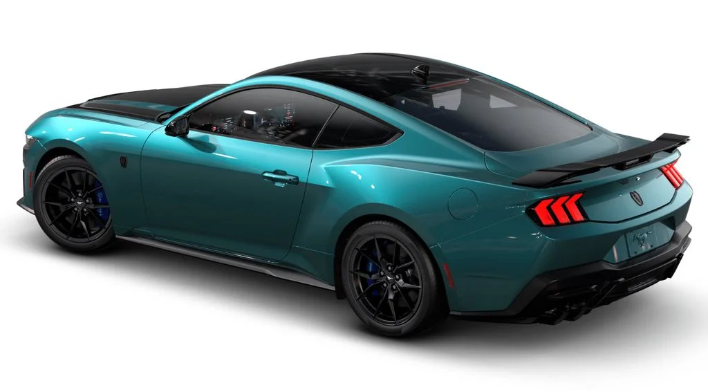 New 2026 Blue Ford Dark Horse image 2