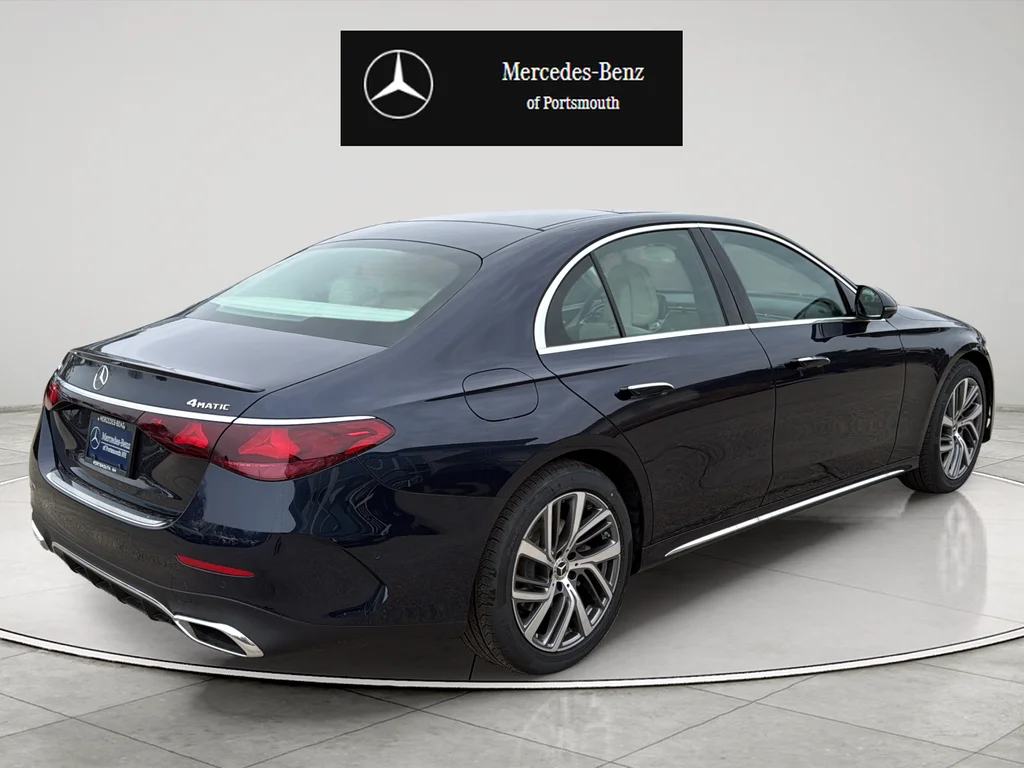 New 2026 Nautical Blue Metallic Mercedes-Benz E 350 image 5