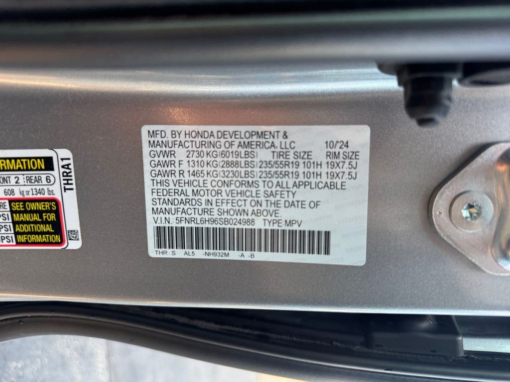 2025 Honda Odyssey Elite - Photo 26