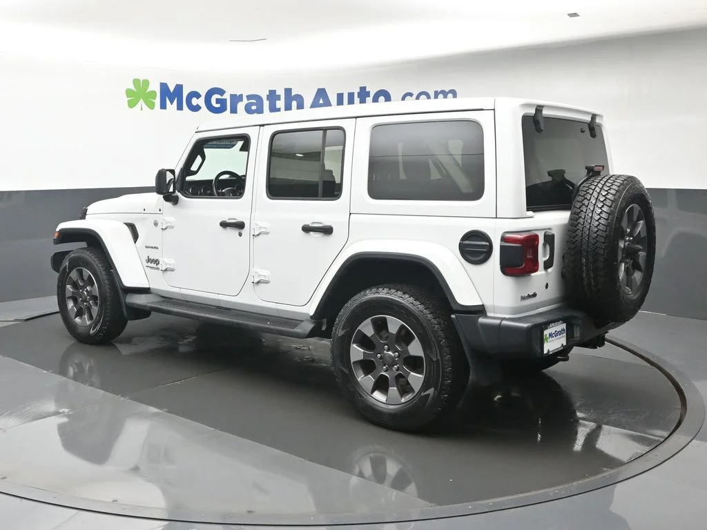 Used 2019 White Jeep Unlimited Sahara image 25
