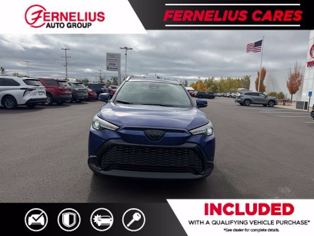 Used 2024 Blue Toyota Hybrid SE image 6