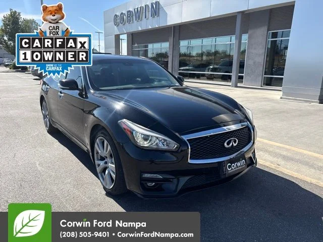 Used 2015 Black Obsidian INFINITI  image 1