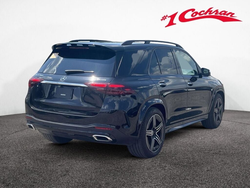 Certified Used 2025 Obsidian Black Metallic Mercedes-Benz GLE 350 image 8