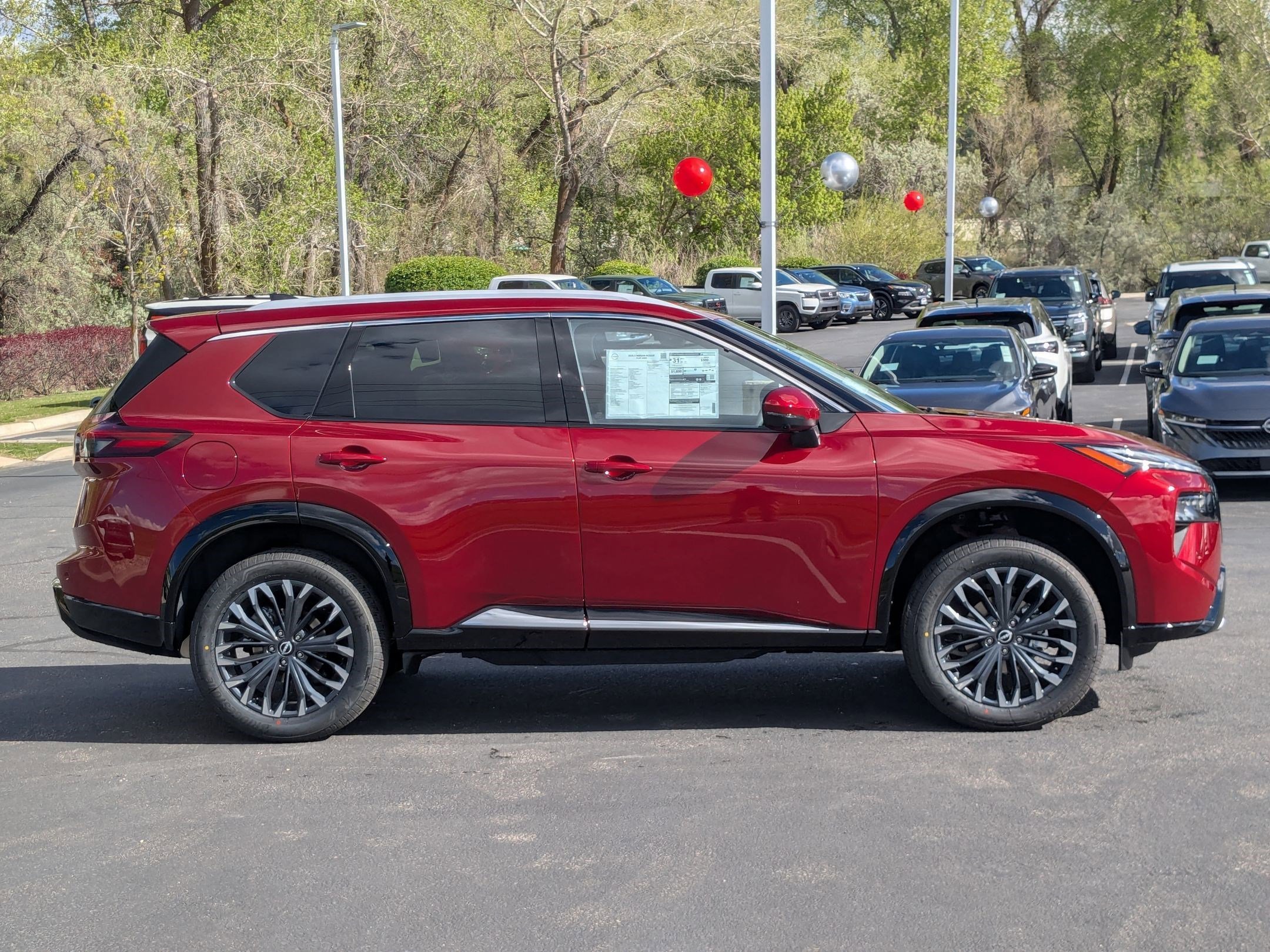 New 2026 Scarlet Ember Tintcoat Nissan Platinum image 2