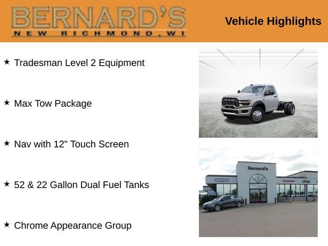 New 2026 Bright White Clearcoat RAM Tradesman image 2