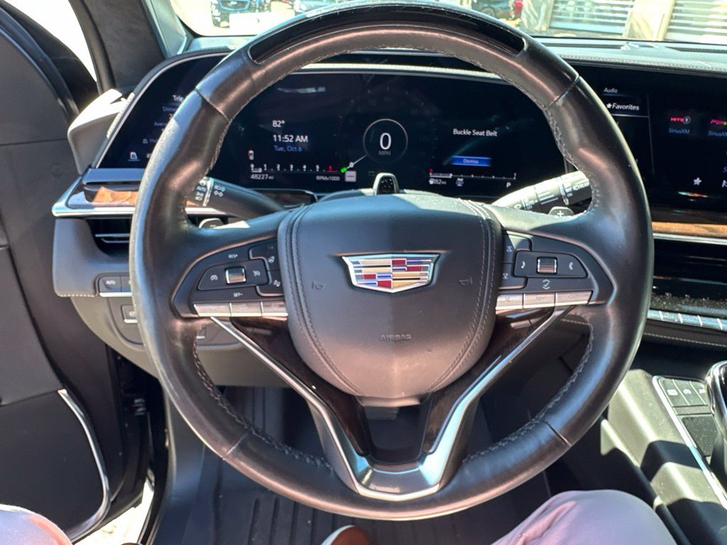Used 2022 Black Cadillac Sport Platinum image 4