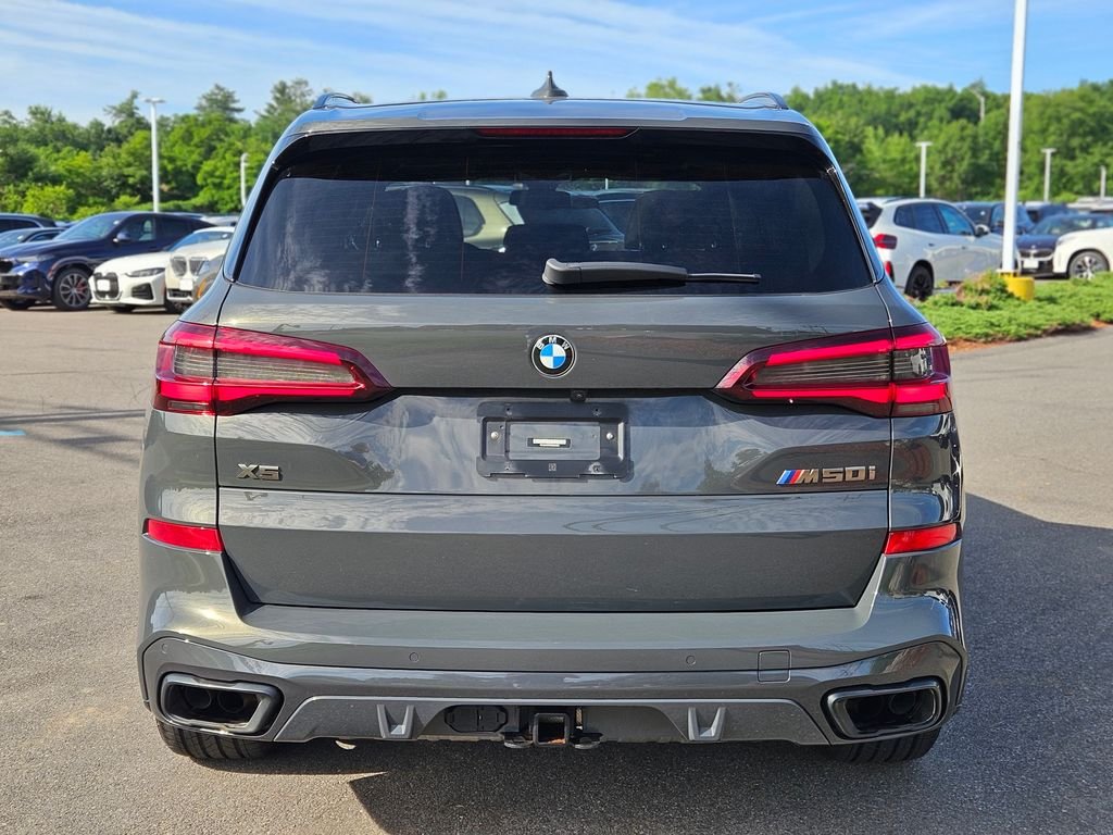 Used 2022 Dravit Grey Metallic BMW M50i image 6