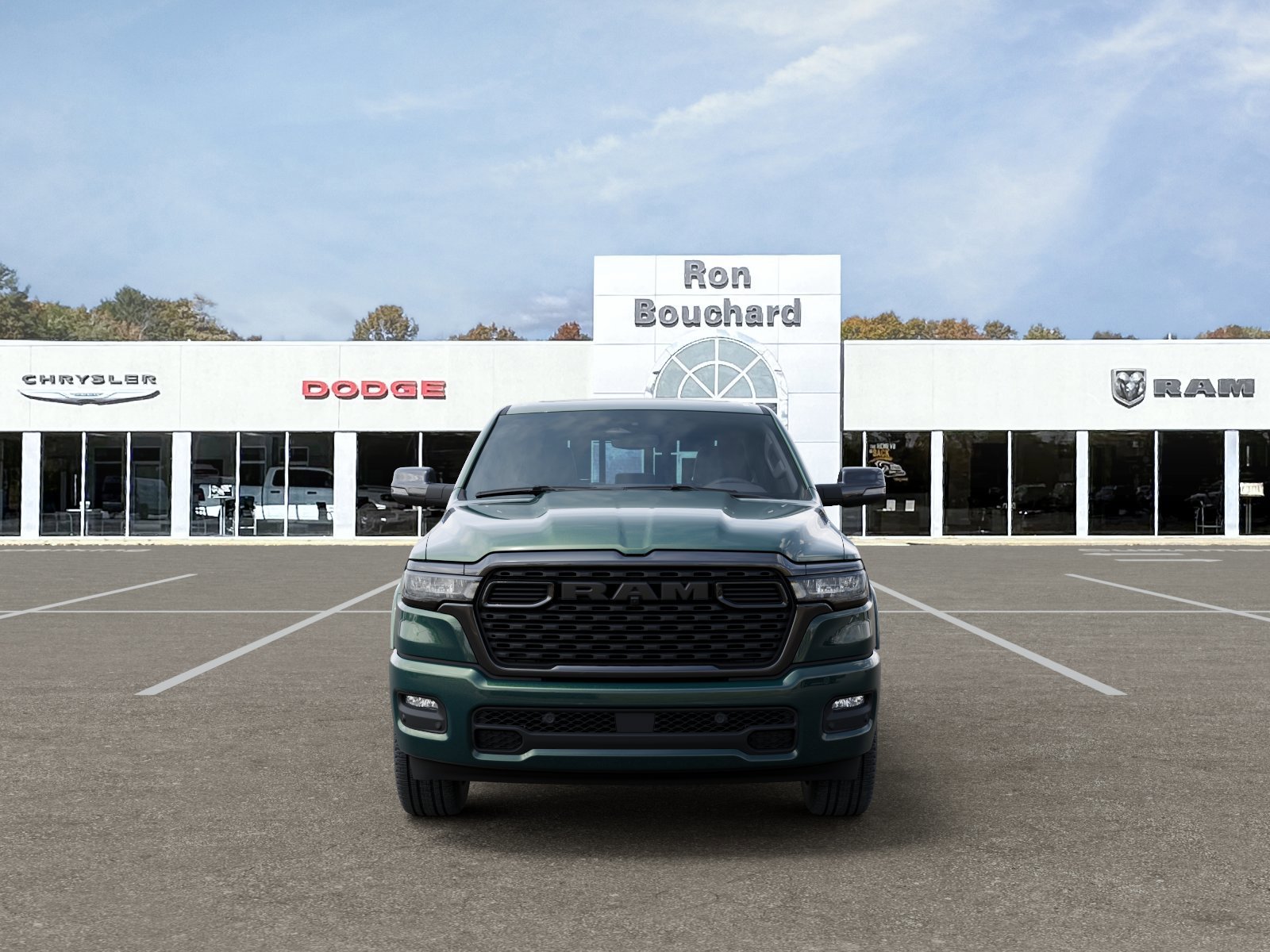 New 2026 Serrano-Green Metallic Exterior Paint RAM Big Horn image 6