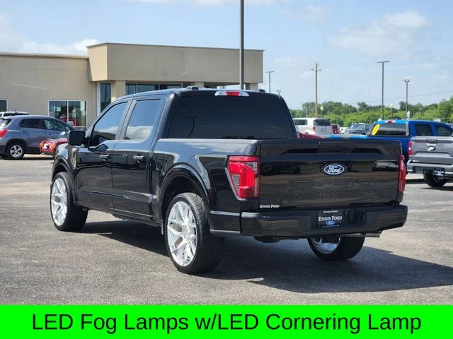 Used 2025 Agate Black Metallic Ford STX image 4