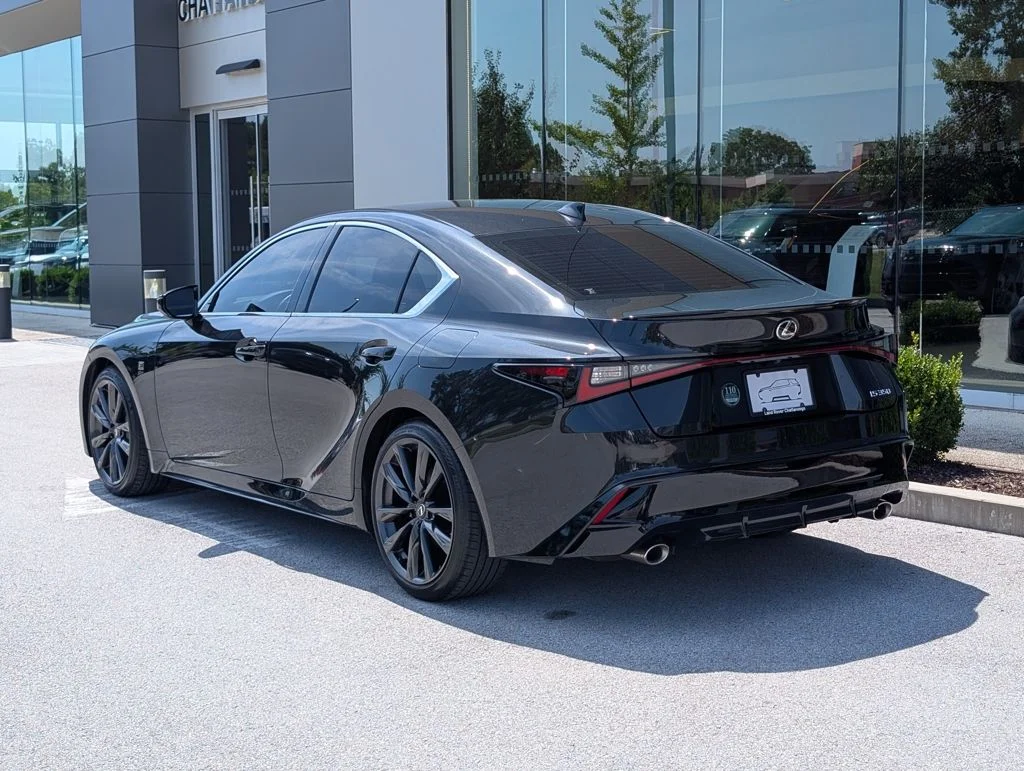 Used 2025 Black Lexus 350 F SPORT Design image 3