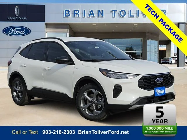 New 2026 Star White Metallic Tri-coat Ford ST-Line image 1