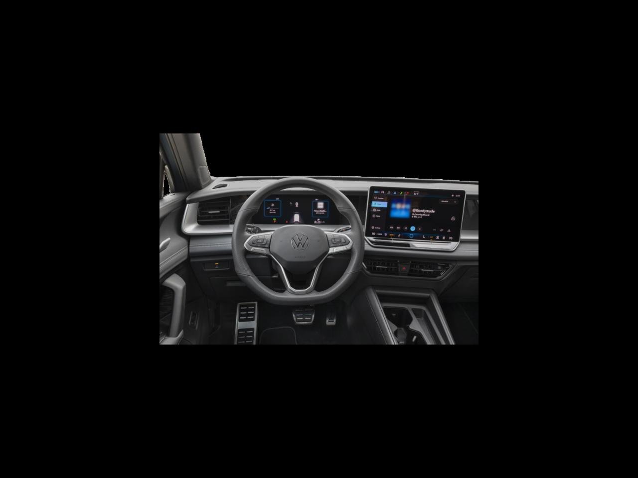 New 2026 Sandstone W/Deep Black Roof Volkswagen 2.0T SE R-Line Black image 4