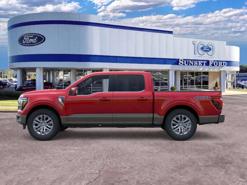 New 2026 Ruby Red Metallic Tinted Clearcoat Ford King Ranch image 3