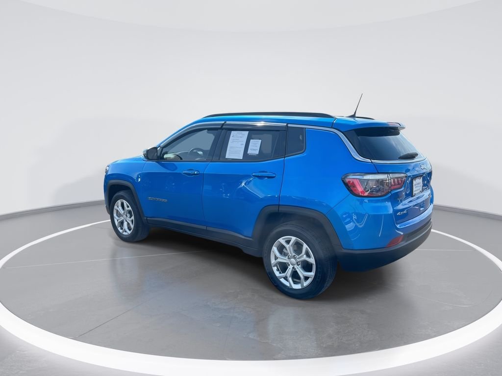 Certified Used 2024 Blue Jeep Latitude image 6