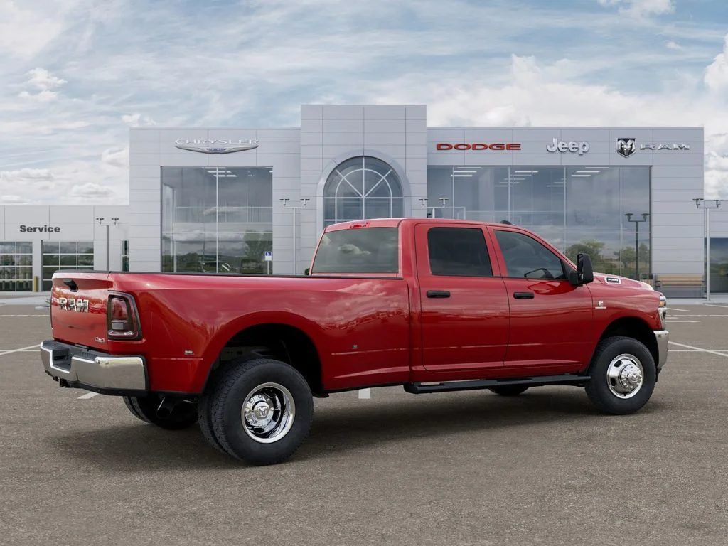 New 2026 Flame Red Clear-Coat Exterior Paint RAM Tradesman image 4