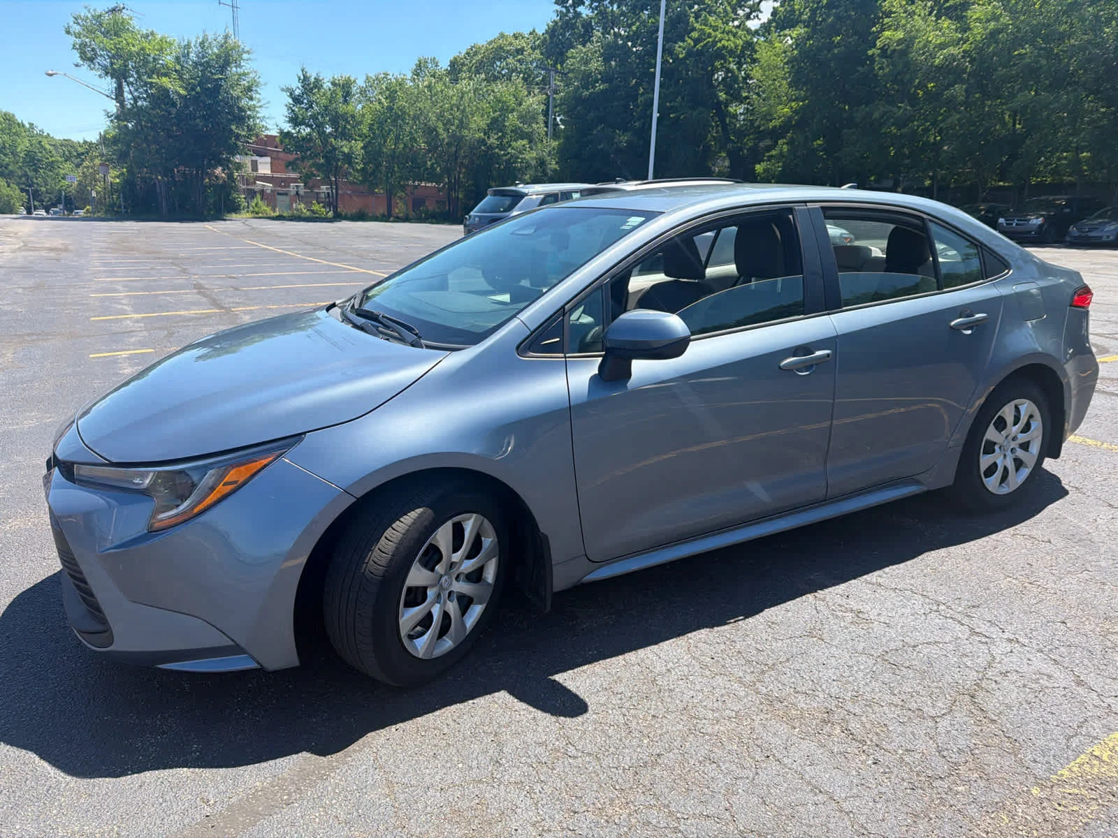 Used 2023 Celestite Toyota LE image 8