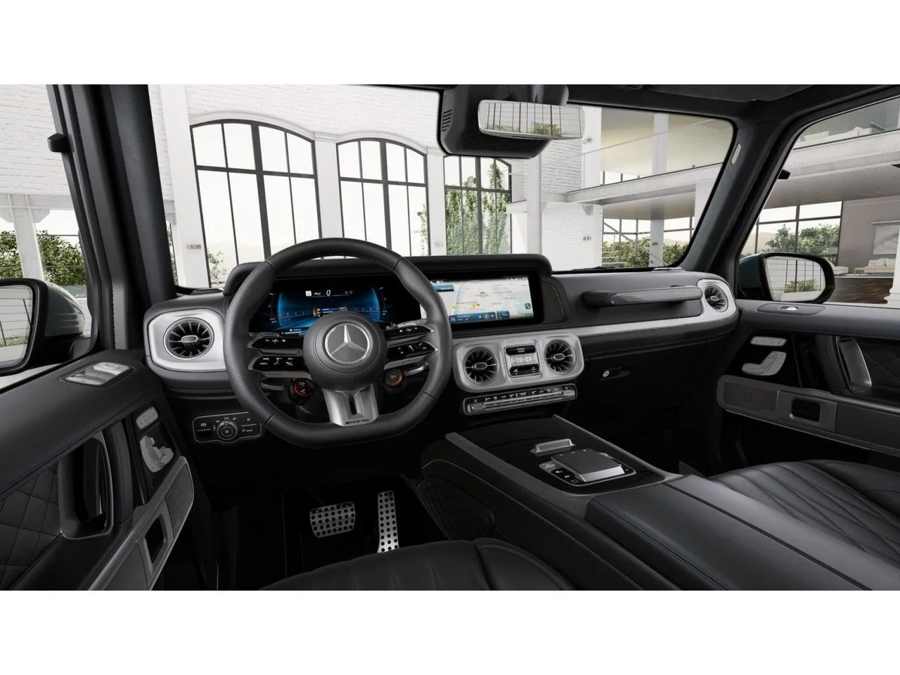 New 2027 MANUFAKTUR Sea Blue metallic Mercedes-Benz AMG® G 63 SUV image 3