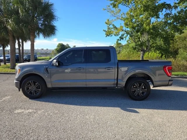 Used 2022 Gray Metallic Ford XLT image 2