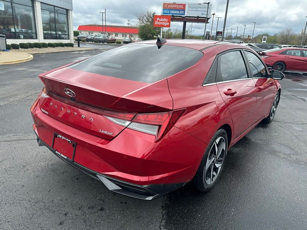 Certified Used 2023 Red Hyundai Limited image 10